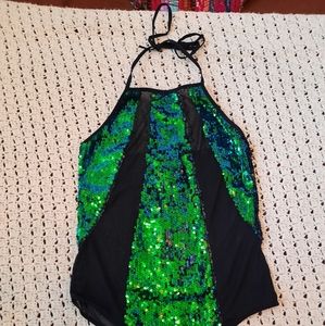 COPY - Sequined sheer bodysuit
